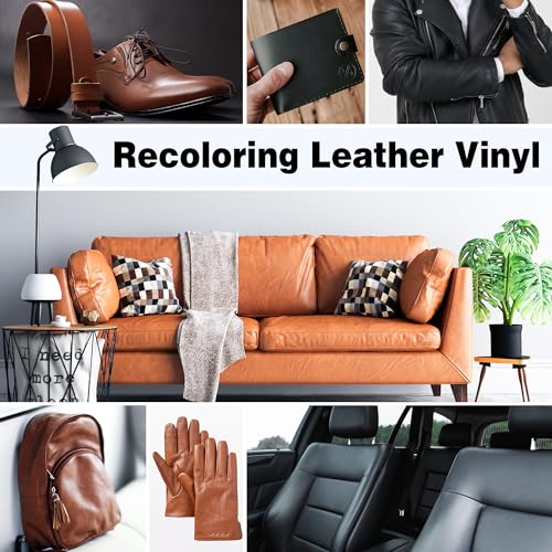 Black Leather Recoloring Balm Restoration Cream T31610
