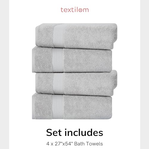 6 Pcs 100% Turkish Cotton Bath Towel Set Green Q610