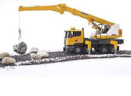 SCANIA R-Series Liebherr Crane with Lights and Sounds Y3860