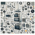 Microwave Door H497