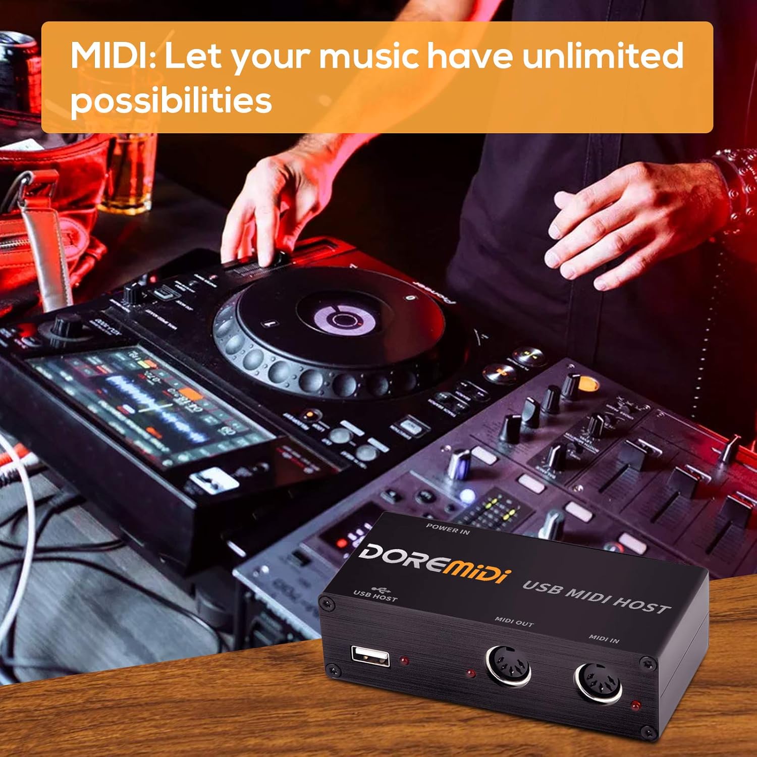 USB to MIDI Converter Pack of 2 W33128