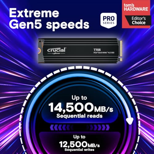 2TB PCIe Gen5 NVMe M.2 Internal Solid State Drive F909