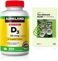 Extra Strength D3 50 mcg, 600 Softgels B55546