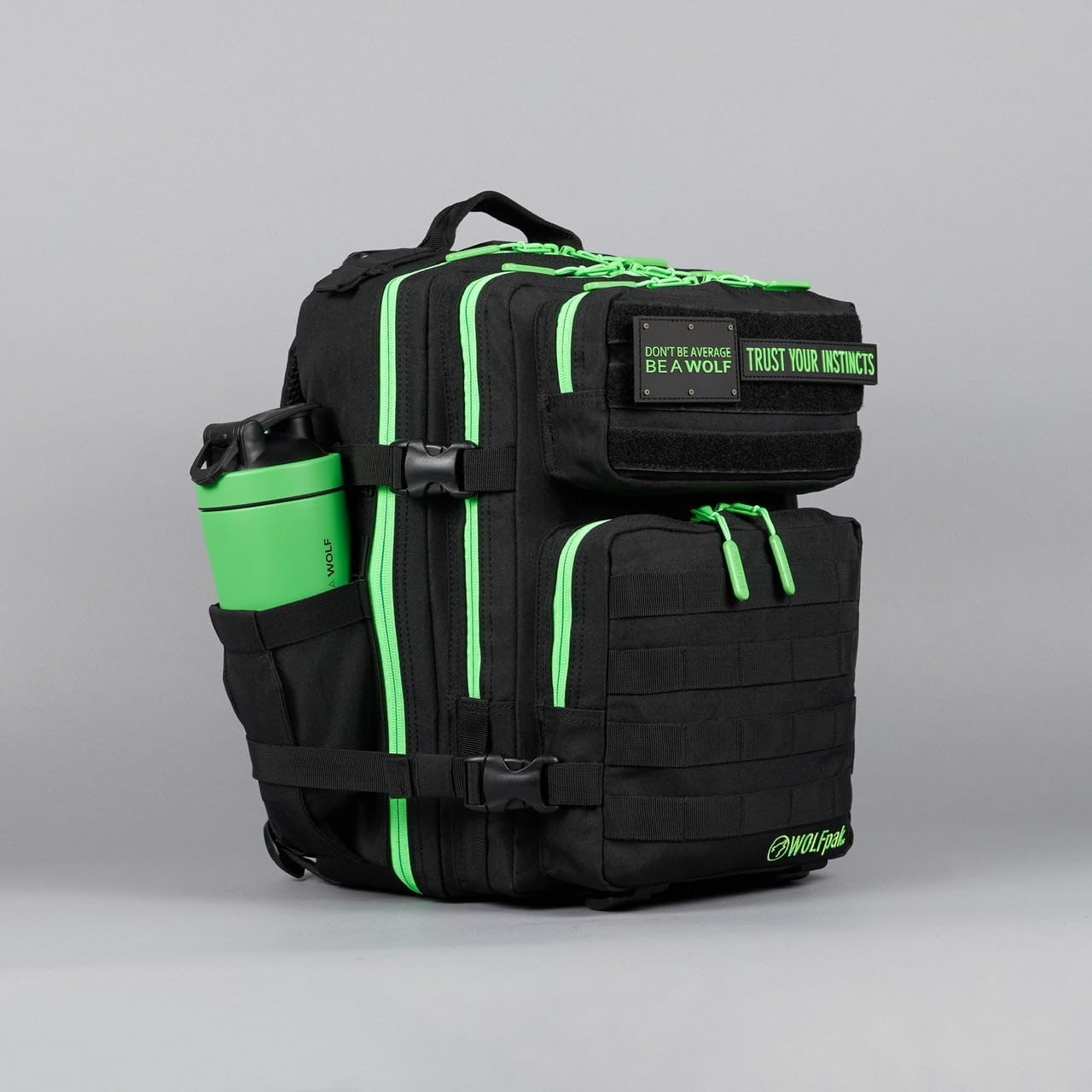 25 L BackPack Black Neon Green E43790