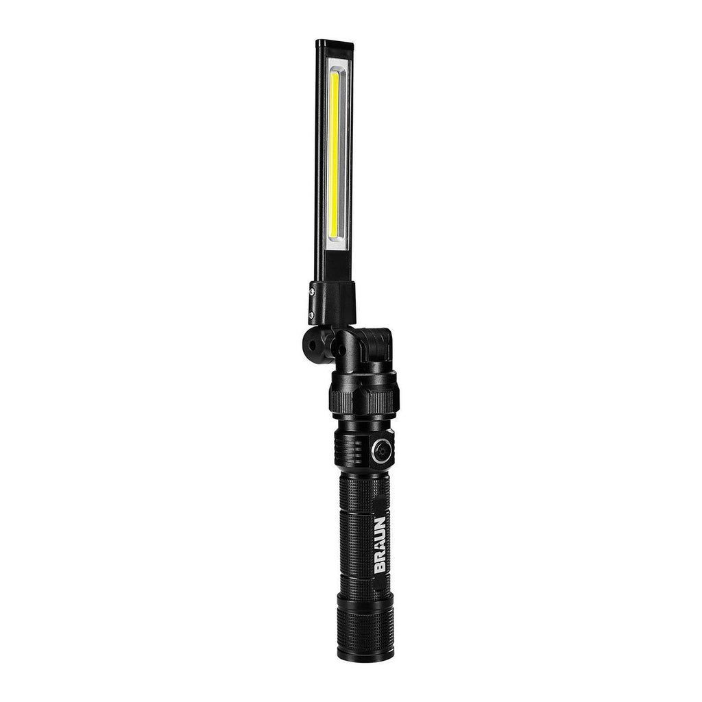 500 Lumen LED Rechargeable Magnetic Handheld Foldable Slim Bar Work Light I648826