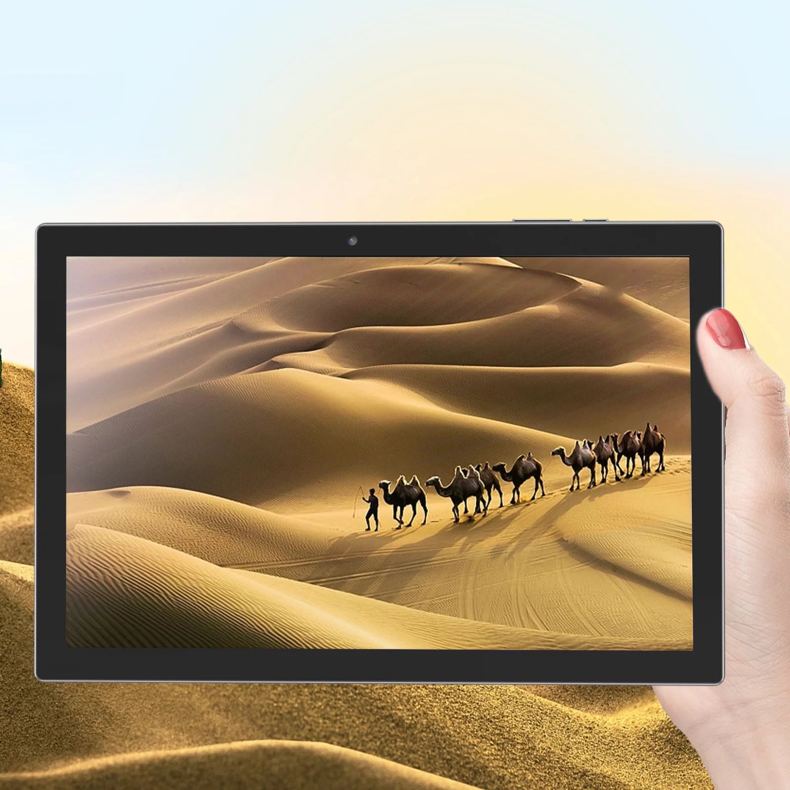10.1 Inch Android Tablet 64GB ROM 2GB RAM Black K381
