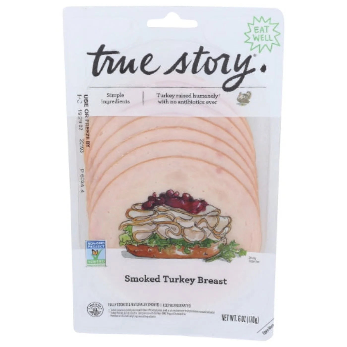 Smoked Turkey Breast 6 Oz - Pack of 12 K6902