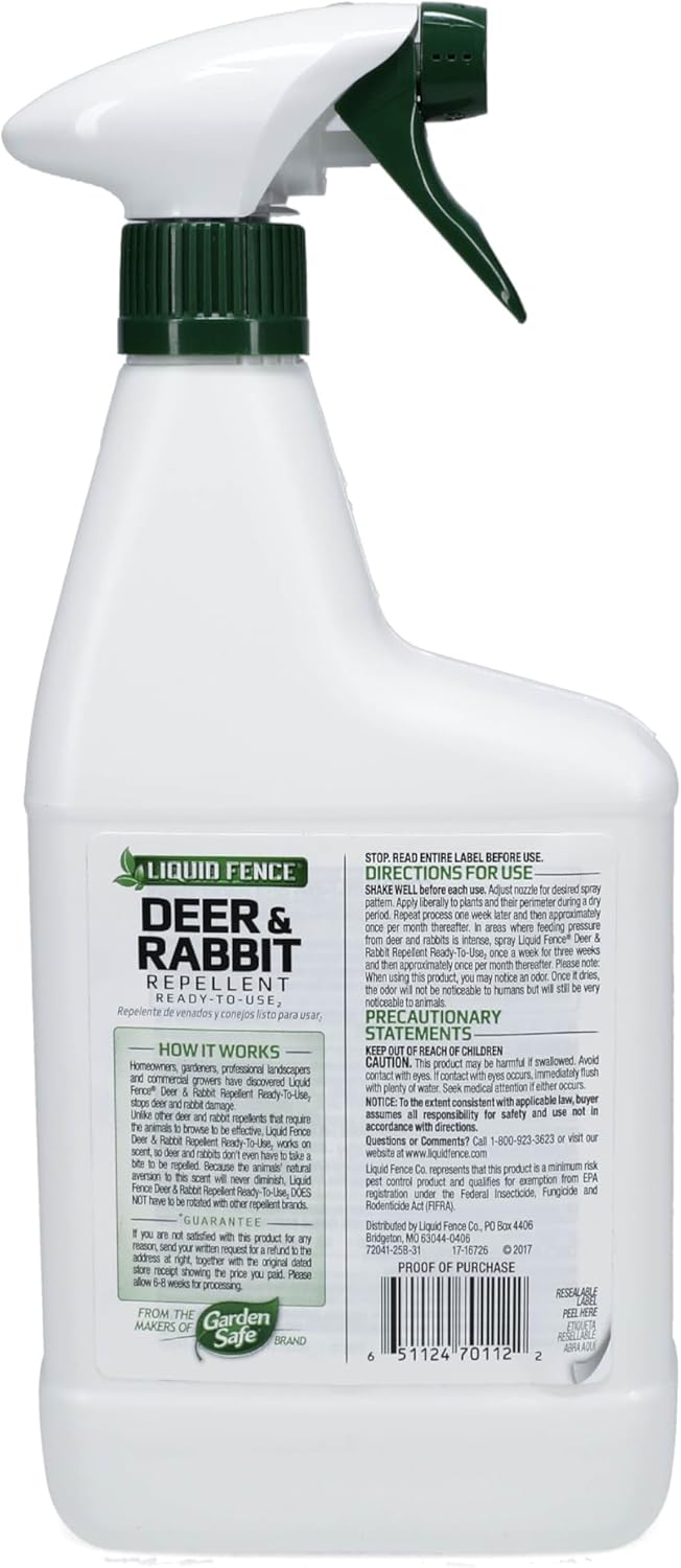 Deer & Rabbit Repellent, 32-Ounce C309003