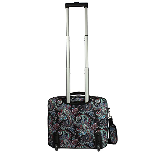 Women's Fashion Print Rolling 17" Laptop Case H3991