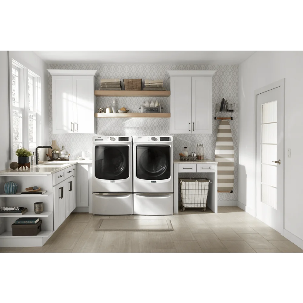 7.3 Cu. Ft. White Front Load Electric Dryer G6685