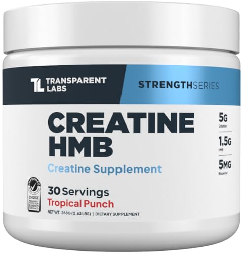 Creatine HMB (30 Servings, Tropical Punch) & Creatine HMB (30 Servings, Unflavored) P940141