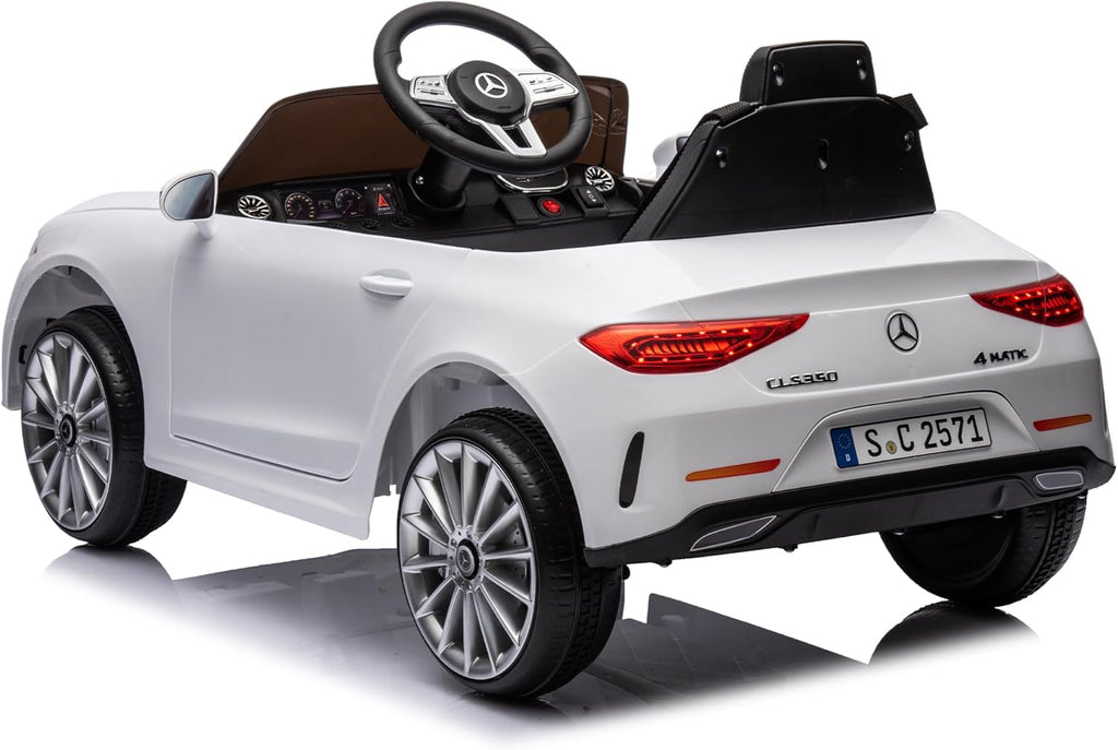 White 12v Electric Ride On Car I273