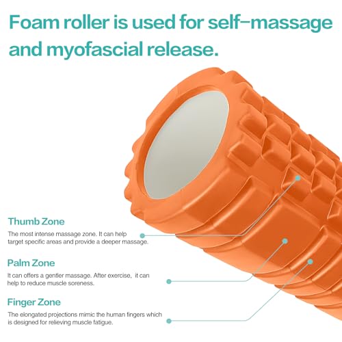 Black High Density Foam Roller H76201