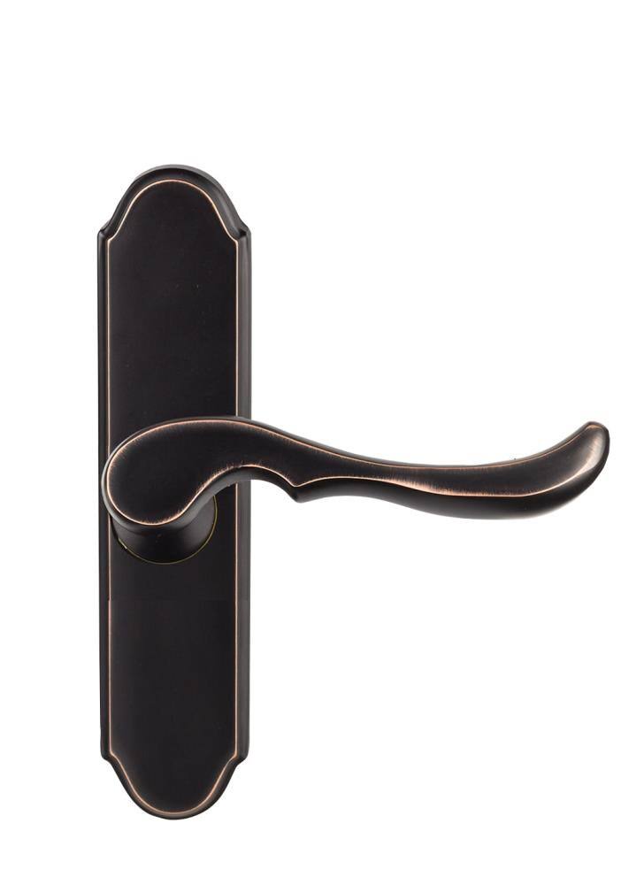 White Mid-View Wood Core Storm Door V41553