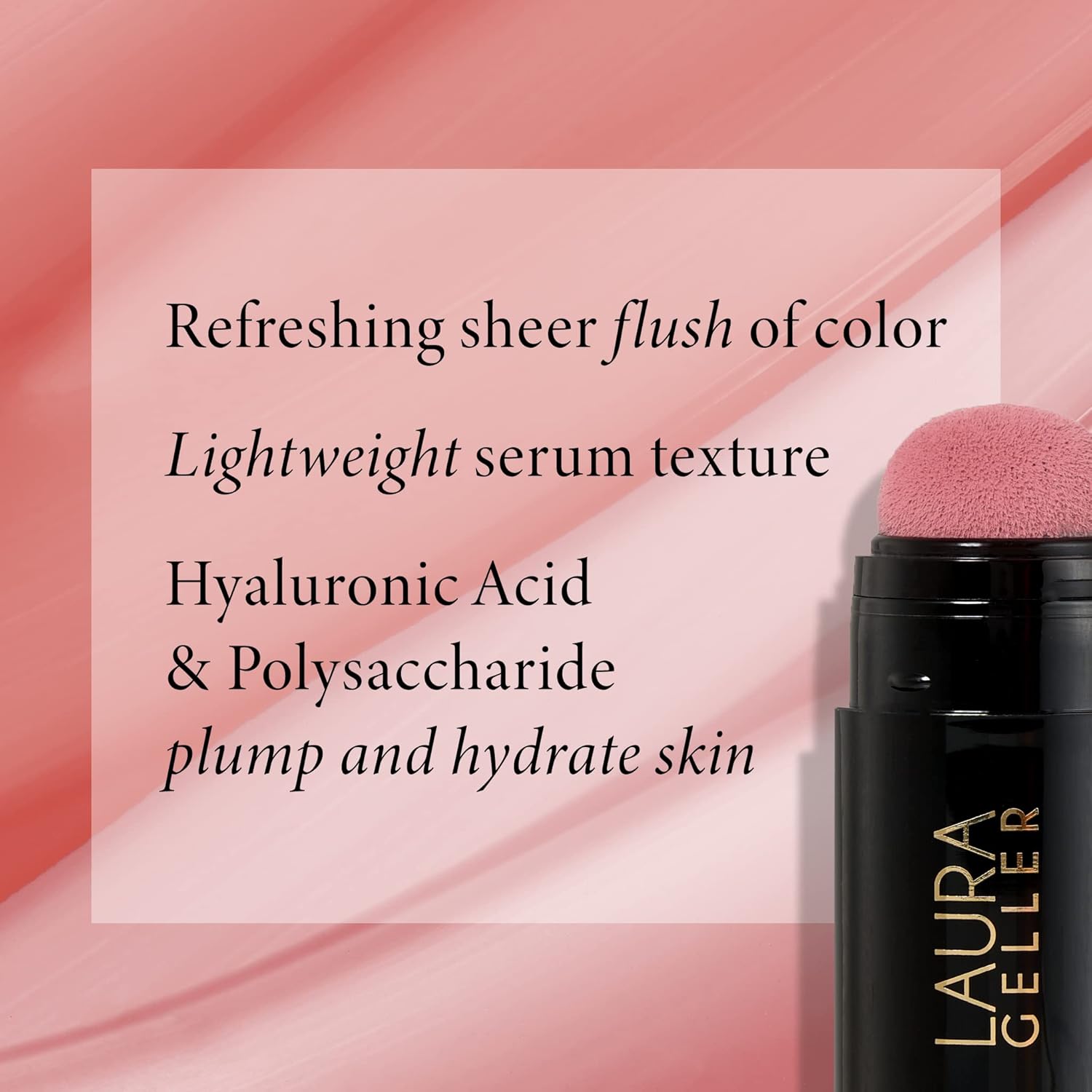 Serum Blush Cheek Tint, Poppy Peach + Sheer Hydrating Lipstick, Peach Bellini K731
