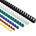 5/8 in Black Plastic Comb Binding Spines T98076