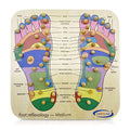 Foot Roller Massager Reflexology Board with Pressure Point Chart S5615