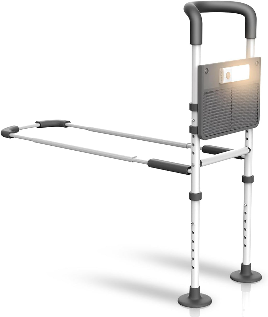 Medical Bed Rail with Motion Light and Storage Pouch B1524