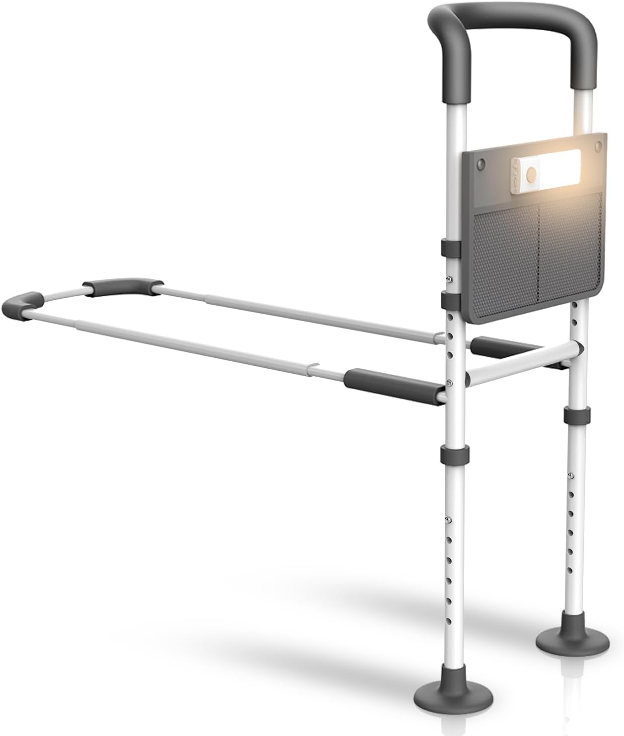 Medical Bed Rail with Motion Light and Storage Pouch B1524