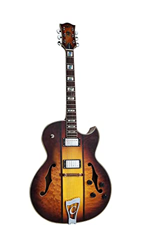 Natural Semi-Hollow-Body Electric Guitar W484789
