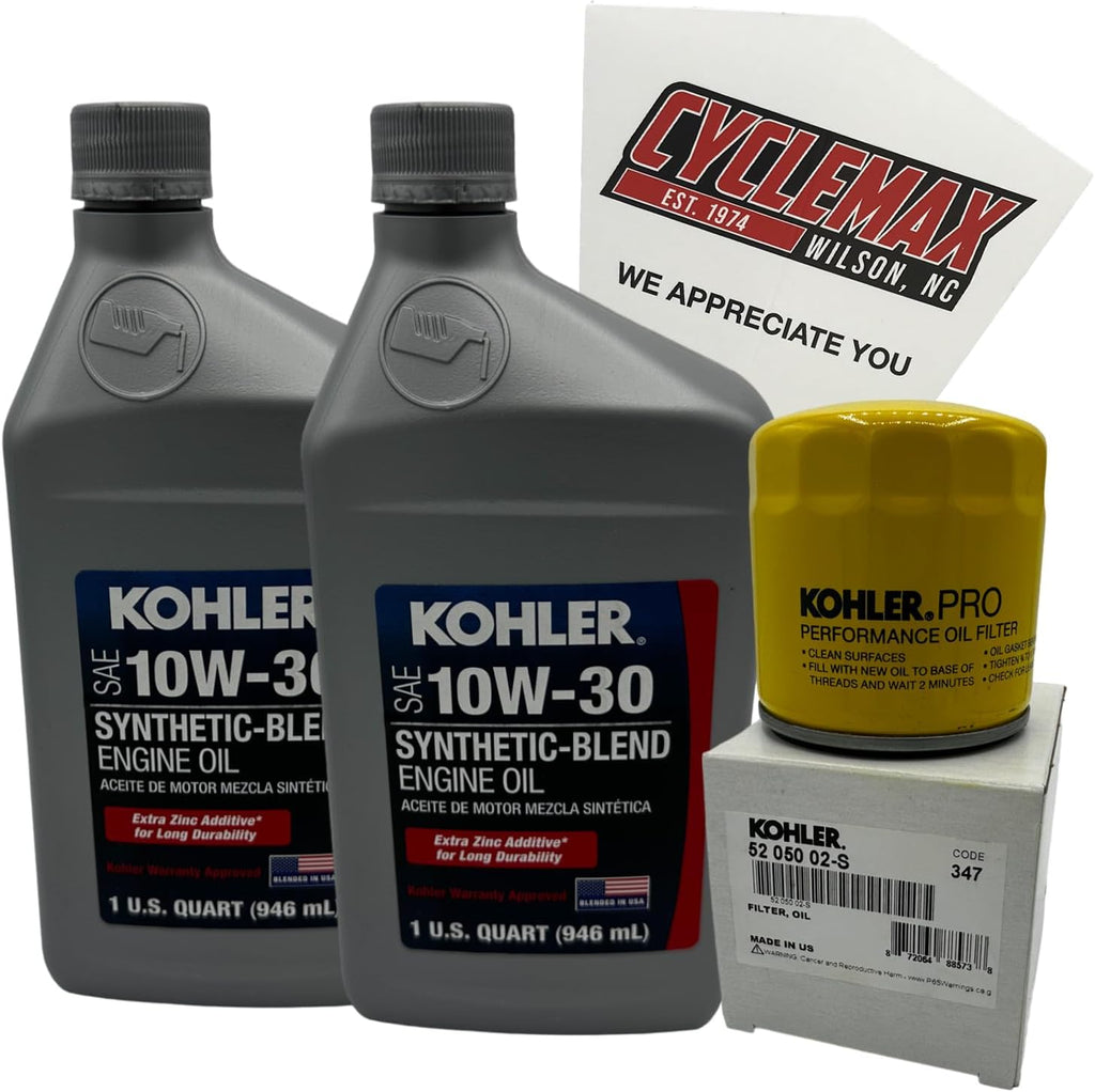 10W-30 Semi Synthetic Engine Oil Change Kit E5938