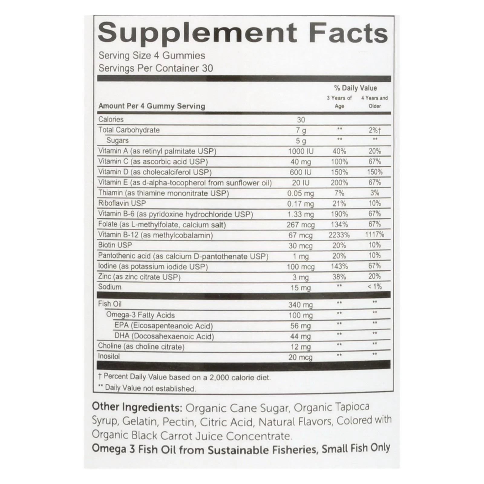 Gummy Vitamin - Cherry - 120 count B537