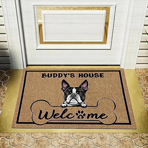 Personalized Dog Doormat 27.5 x 17.7 Inch E4880
