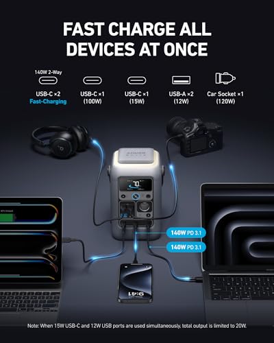 300W 288Wh LiFePO4 Portable Power Station Q305589