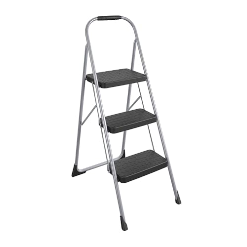Three Big Folding Step Stool with Rubber Hand Grip I65766