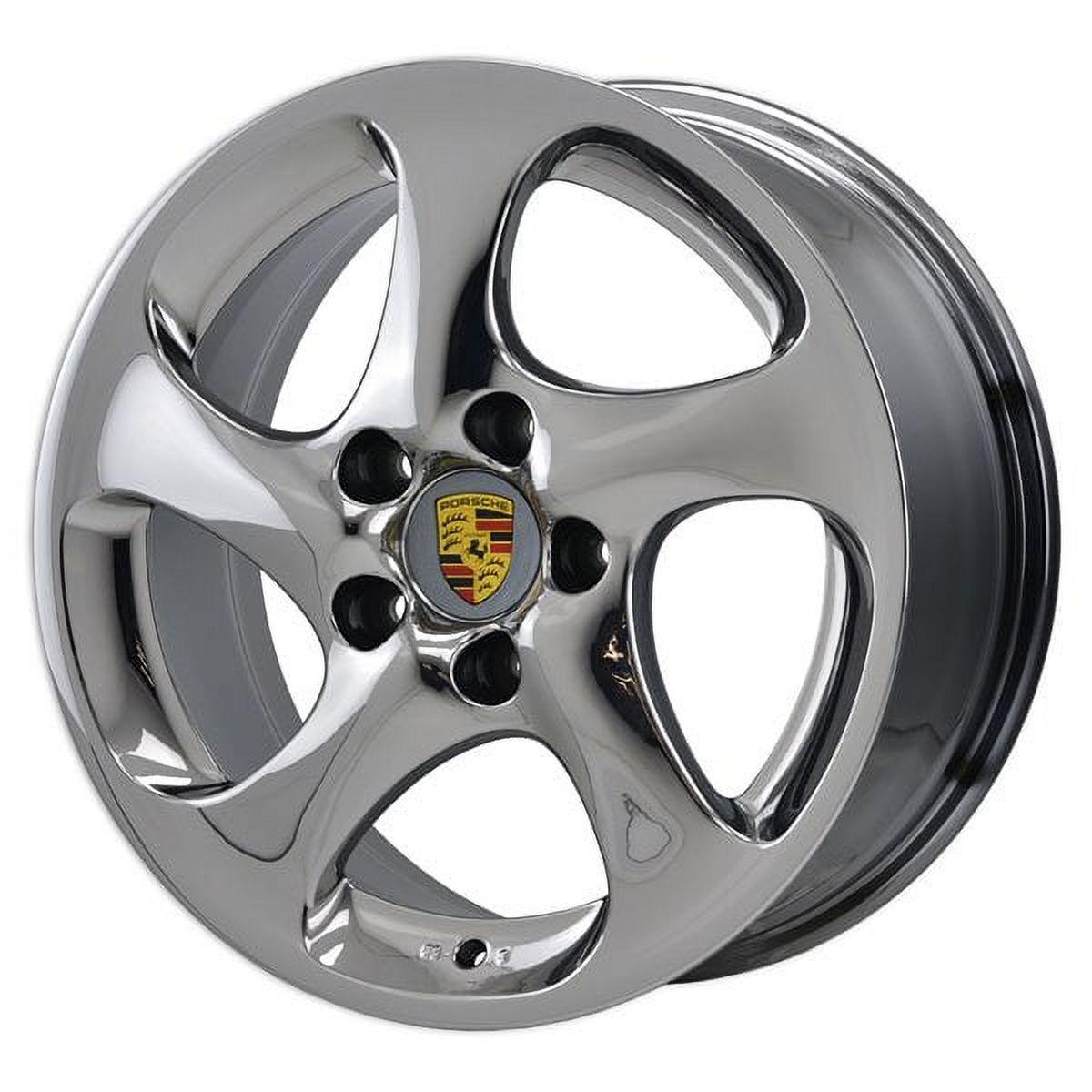Silver Lip Black Factory OEM Wheel Rim P889531