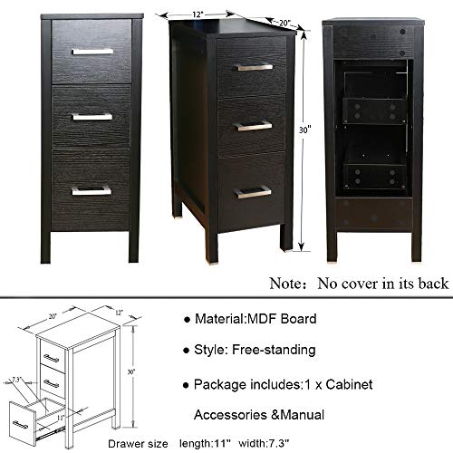 60" Double Bathroom Vanity with Porcelain White Sink O76843