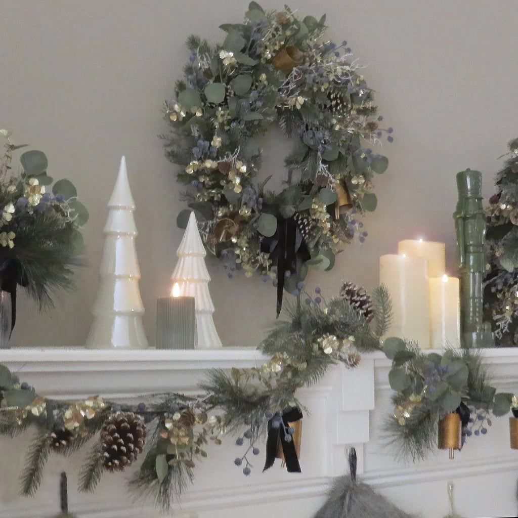 28" Swiss Chic Wreath C146674