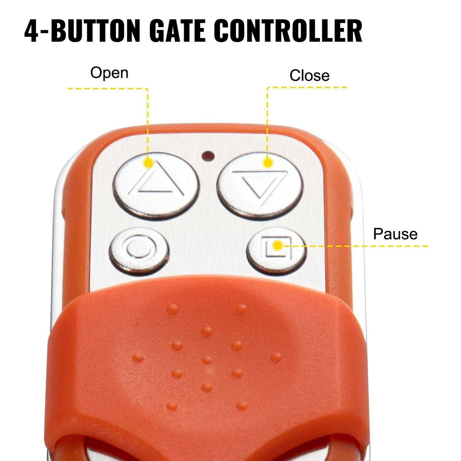 Orange 4 Button Gate Remote Control S707