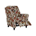 Warm Multi Floral Push Back Recliner Chair I91926