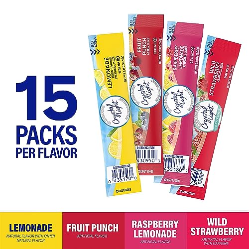 Crystal Light Powdered Drink Mix Variety Pack - 60 Count T99236