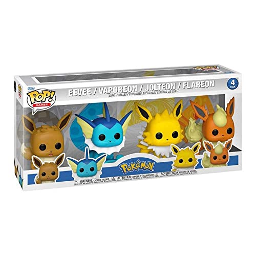 Ultimate 4-Pack Eevee Vaporeon Jolteon Flareon M668420