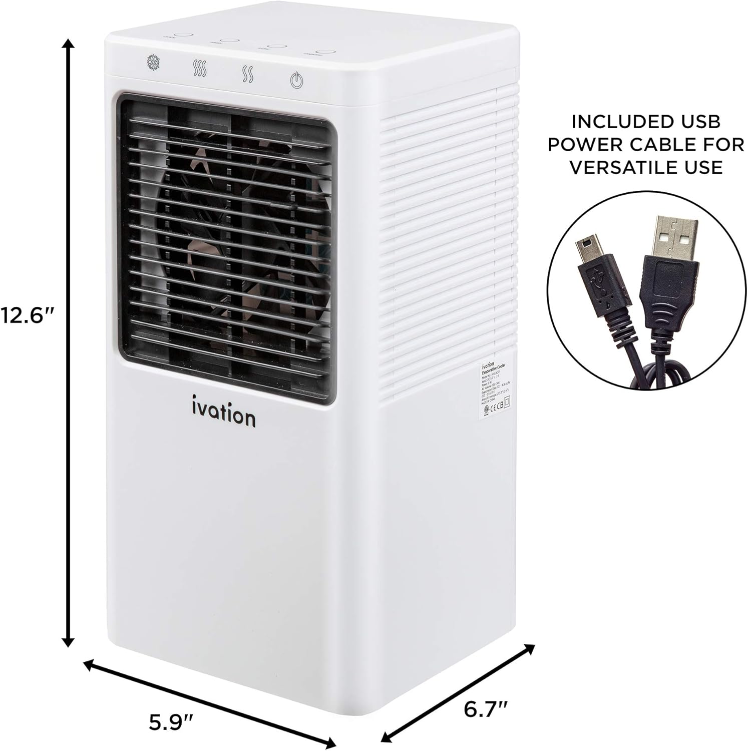 Mini Air Cooler with 2-Speed Fan G29722
