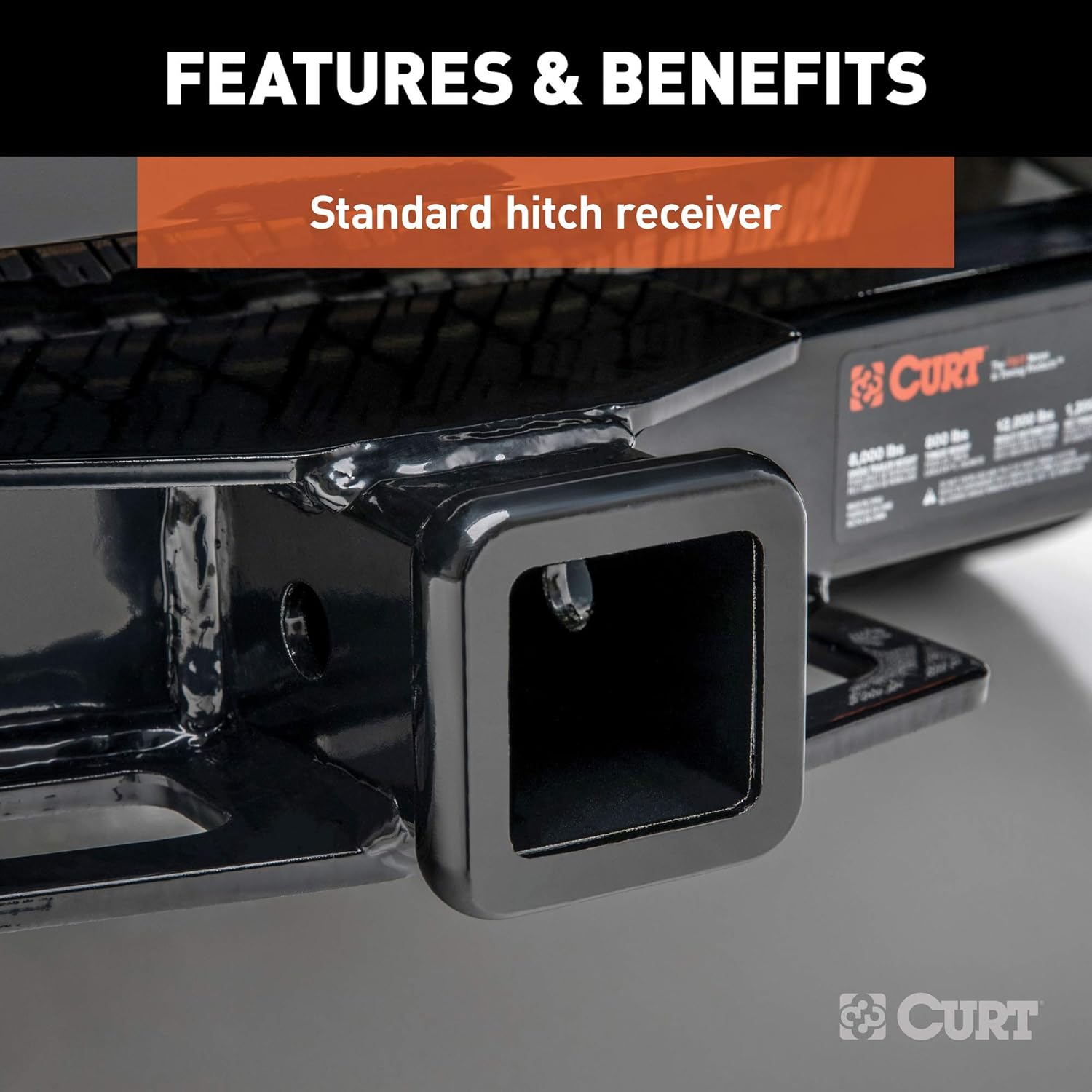 Class 3 Trailer Hitch, 2-Inch Receiver R99652