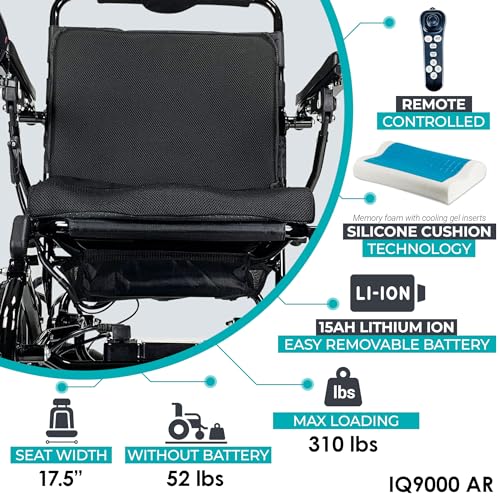 Foldable Lightweight Electric Wheelchair G365