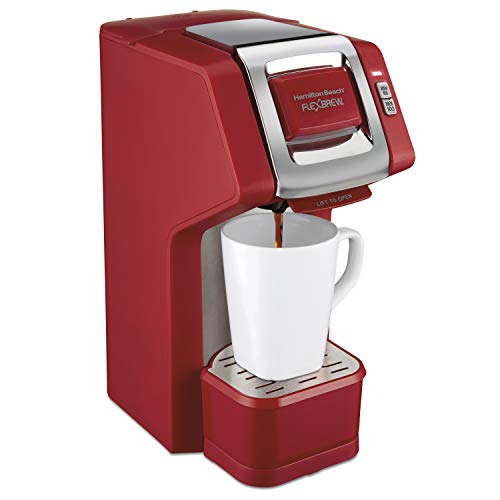 Black & Chrome Single-Serve Coffee Maker I837