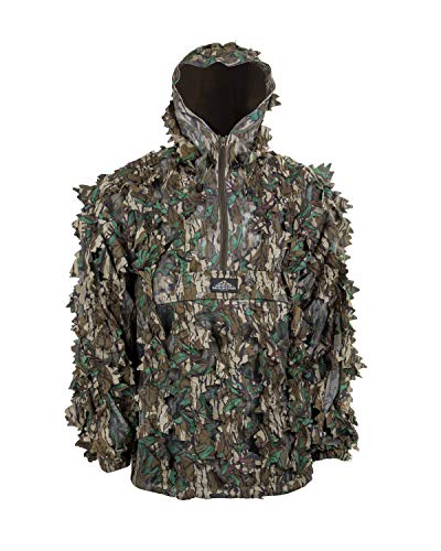 Camouflage Leafy Hunting Jacket with Hood R1093