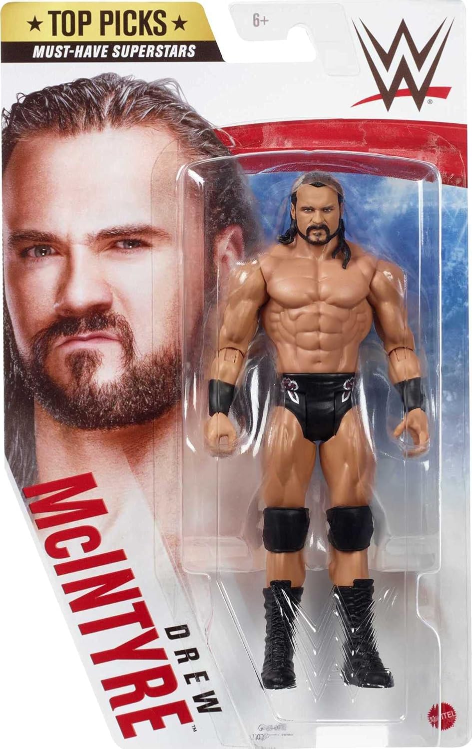 Drew McIntyre Action Figure 6 in Posable Collectible E555957