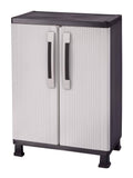 Gray Plastic Freestanding Garage Cabinet S1692