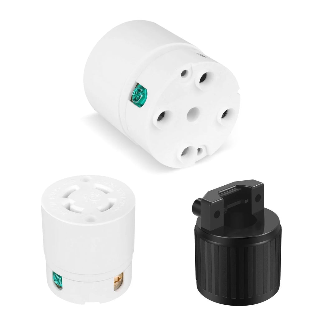 30 AMP 125/250V 3 Pole 4 Wire Locking Connector Z690