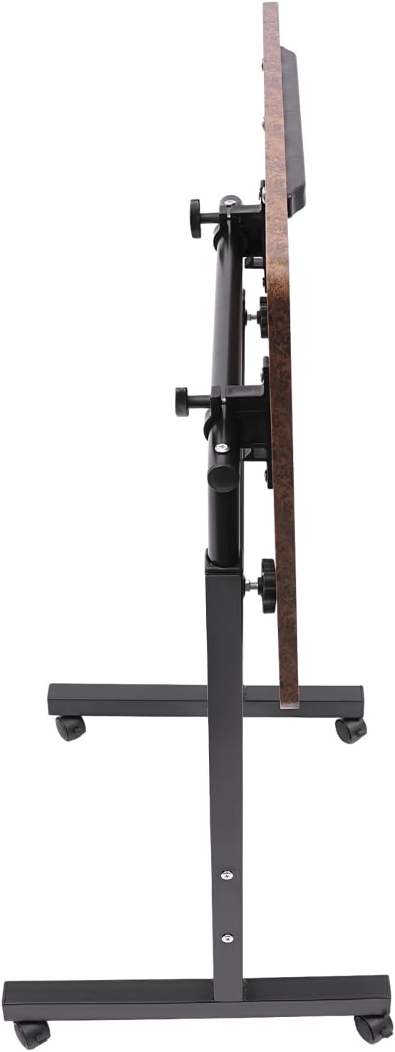 24 x 16 inch Adjustable Height Rolling Desk H2857