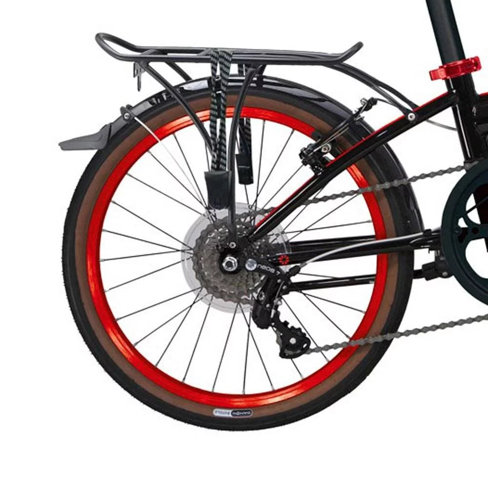 Black & Red 7-Speed Folding Bicycle O217749
