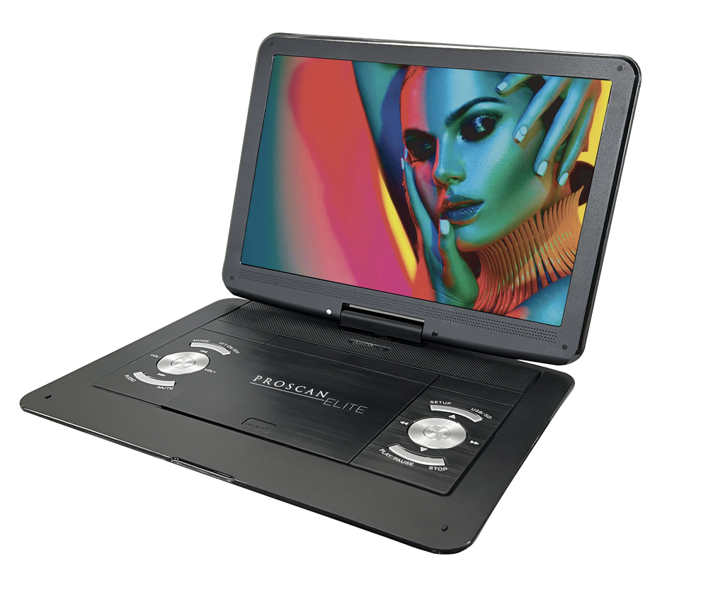 13.3 Portable DVD Player Black L423608