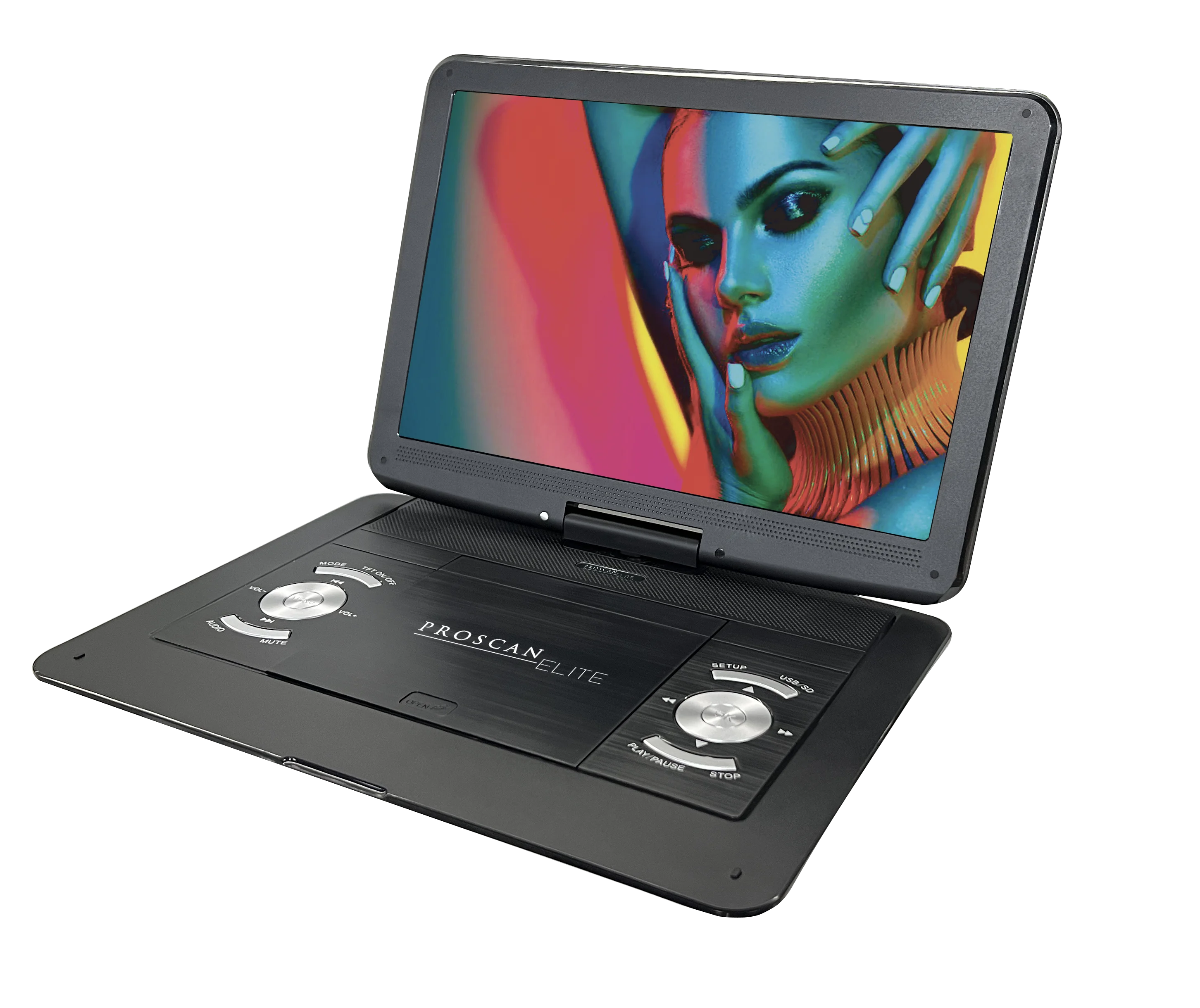 13.3 Portable DVD Player Black L423608