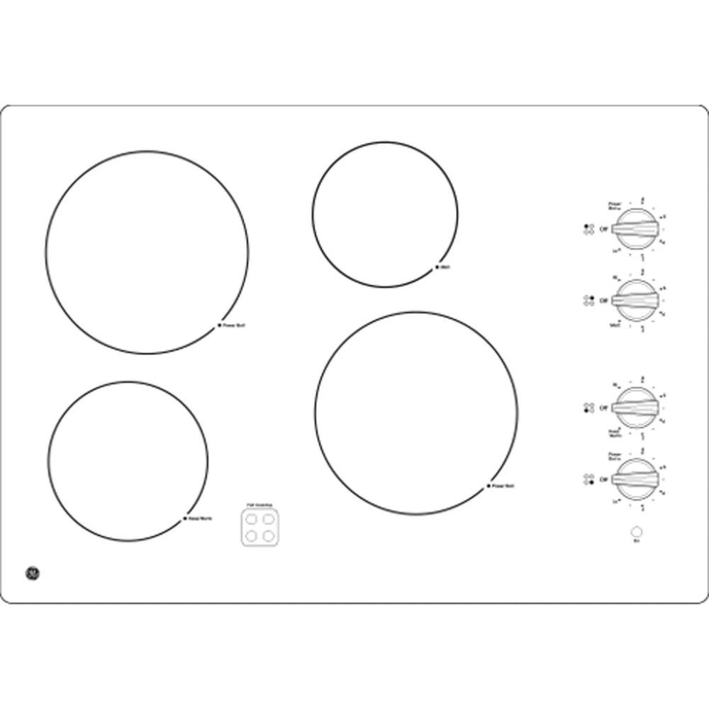 30 inch Built-In Electric Cooktop M568948