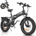750W 48V 14AH Removable Battery 20" x 4.0 Fat Tire 7-Speed Electric Bike R419